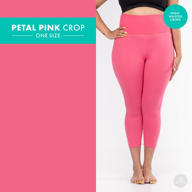 Petal Pink High-Waisted Biker Shorts– SweetLegs